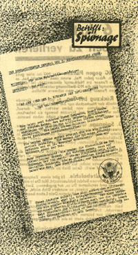 ZG.91K, Betrifft: Spionage