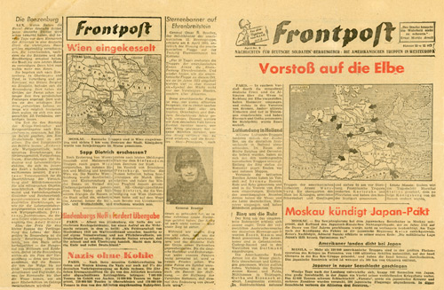Frontpost, April 1944, Nr. 55 - Vorsto&szlig; auf die Elbe