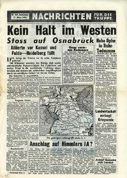 T.349, Nachrichten f�r die Truppe, Nr. 349, 31. M�rz 1945