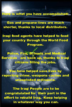 CI G8517, Baghdad: Better Every Day