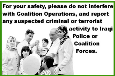 CI G8566, Coalition Forces are currently conducting operations designed�