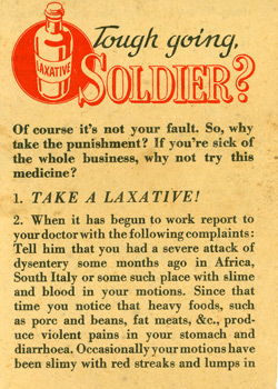 A. M. 1, Tough going, SOLDIER?
