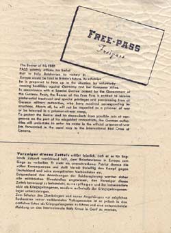 No Code, FREE-Pass Freipass