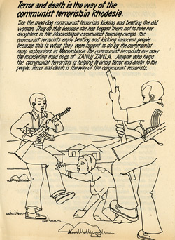 Rhodesian Operation Split-shot propaganda leaflet