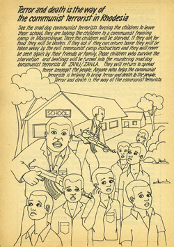 Rhodesian Operation Split-shot propaganda leaflet