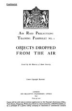 German Propaganda Balloon - Objects dropped from the air