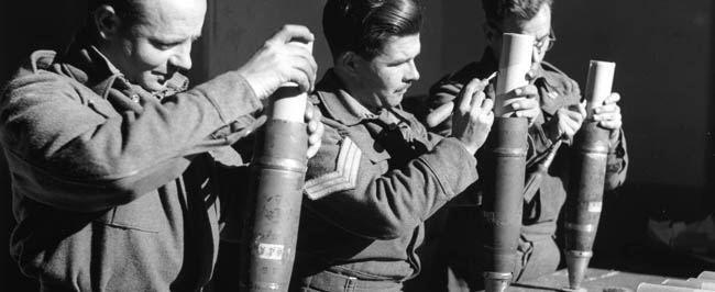 WWII: Reinvention of the propaganda artillery shell.