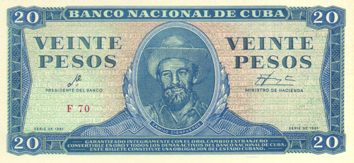 The 'CIA' Forgery of the Cuban 20 Peso Banknote